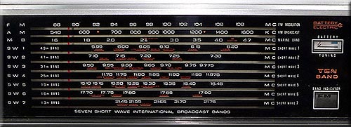 realtone MODEL 2930 10BAND RADIO