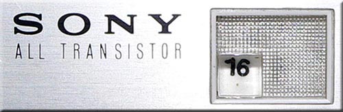 SONY MODEL 2R-28 AM RADIO