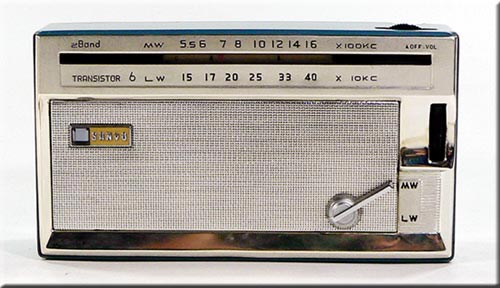 SANYO MODEL 6L-P4N LW/MW 2BAND RADIO