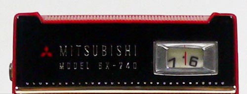 MITSUBISHI MODEL 6X-240 MW RADIO