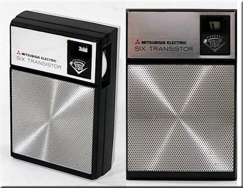 MITSUBISHI MODEL 6X-615 AM RADIO