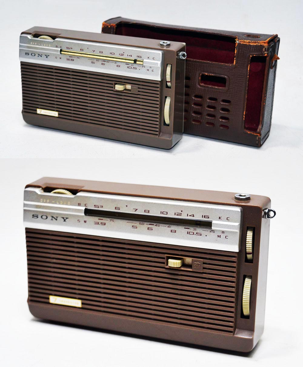 SONY MODEL TR-716-B BC/SW 2BAND RADIO