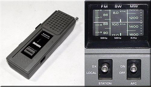 SANYO RP7700 (TRANS WORLD Blueimpulse 7700) FM/SW/MW 3BAND RADIO