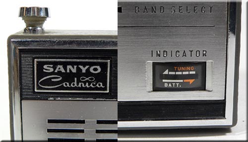 SANYO MODEL 8S-P25 BC/SW 2BAND RADIO