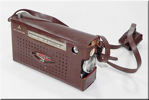 MITSUBISHI MODEL 8X-584A MW/SW 2BAND RADIO