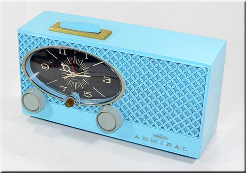 ADMIRAL RADIO CLOCK 