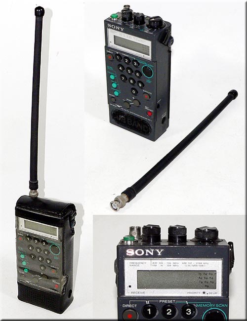 SONY AIR-7 AM/FM/AIR 3BAND RADIO