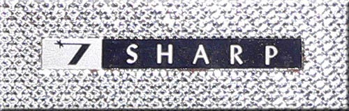 SHARP MODEL BX-371 MW/SW 2BAND RADIO