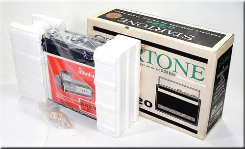 STARTONE MODEL C-220 FM/AM 2BAND CLOCK RADIO