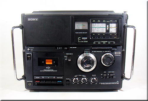 SONY CF-5950 SW1,SW2,SW3/FM/MW 5BAND CASSETTE-CORDER