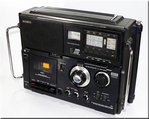 SONY CF-5950 SW1,SW2,SW3/FM/MW 5BAND CASSETTE-CORDER