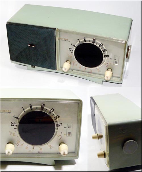 NATIONAL MODEL EA-450 MW/SW 2BAND RADIO