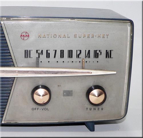 NATIONAL MODEL EX-485 MW RADIO