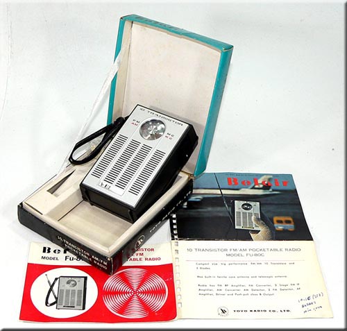 Belair MODEL Fu-80C AM/FM 2BAND RADIO