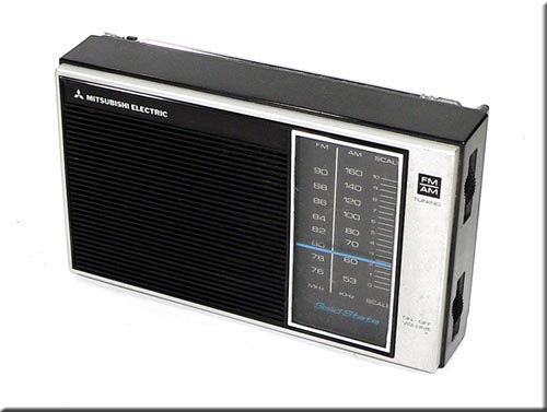 MITSUBISHI MODEL FX-705 FM/AM 2BAND RADIO