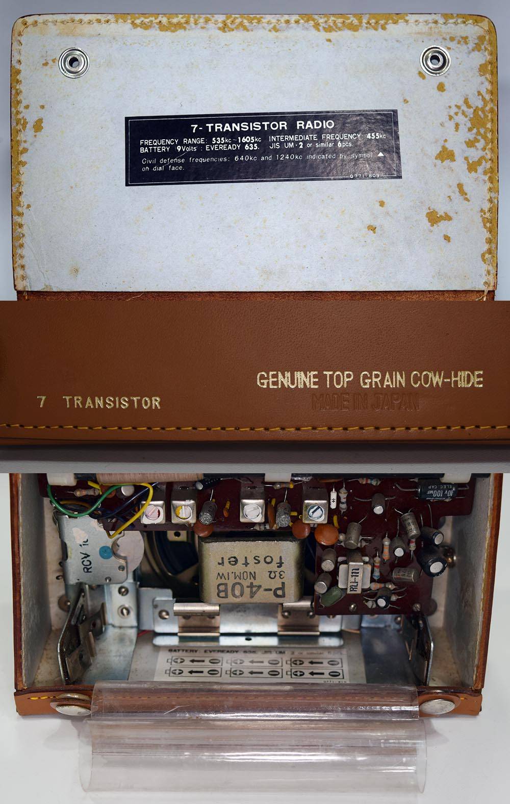 HOLIDAY 7-TRANSISTOR AM RADIO