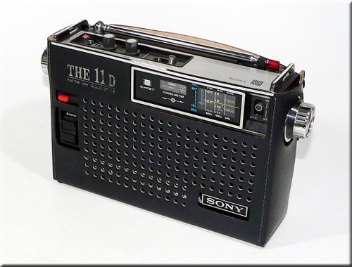 SONY MODEL ICF-1100D FM/SW/MW 3BAND RADIO