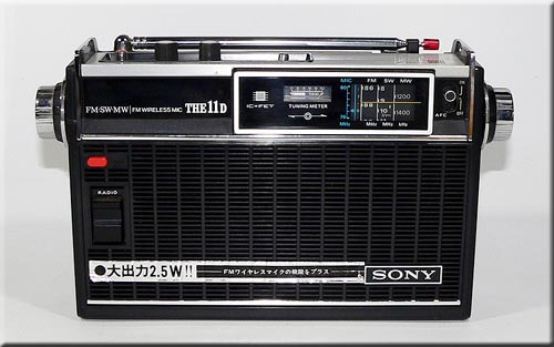SONY MODEL ICF-1100D FM/SW/MW 3BAND RADIO