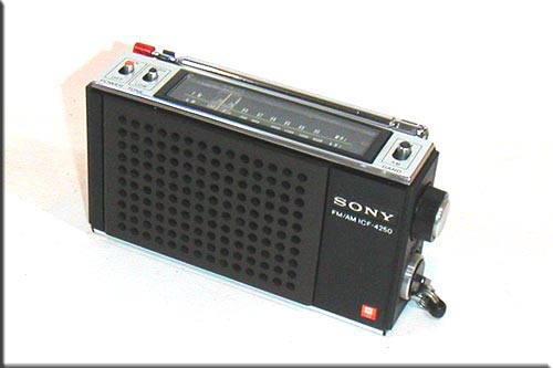 SONY MODEL ICF-4250 FM/AM 2BAND RADIO