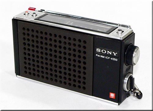 SONY MODEL ICF-4250 FM/AM 2BAND RADIO