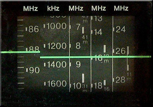 SONY ICF-5800 FM/MW/SW1/SW2/SW3 5BAND RADIO