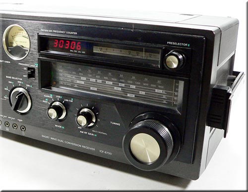 SONY MODEL ICF-6700 FM/MW/SW1/SW2/SW3 5BAND RADIO