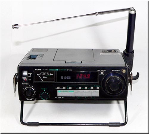 SONY MODEL ICF-8650 FM/MW AIR BAND RADIO