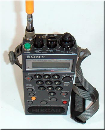 SONY PLL SYNTHESIZED RECEIVER ICF-PRO70