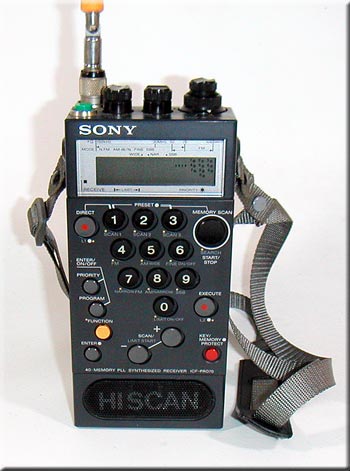 SONY PLL SYNTHESIZED RECEIVER ICF-PRO70