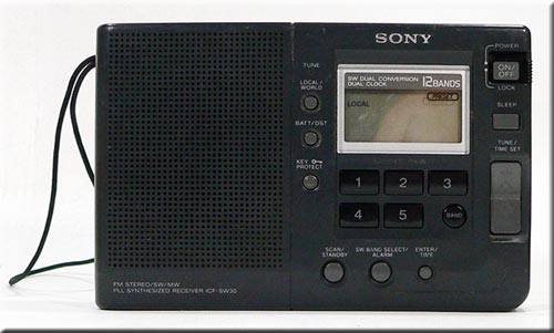 SONY MODEL ICF-SW30 12BAND RADIO