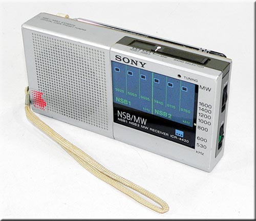SONY MODEL ICR-4420 NSB1,SNB2/MW RADIO