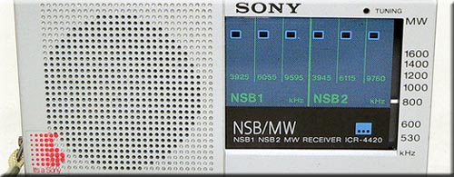 SONY MODEL ICR-4420 NSB1,SNB2/MW RADIO
