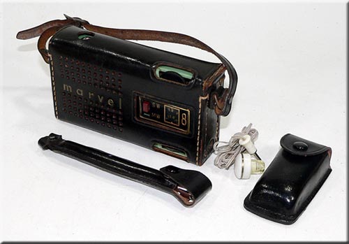 marvel MODEL 8MS-17 MW/SW 2BAND RADIO