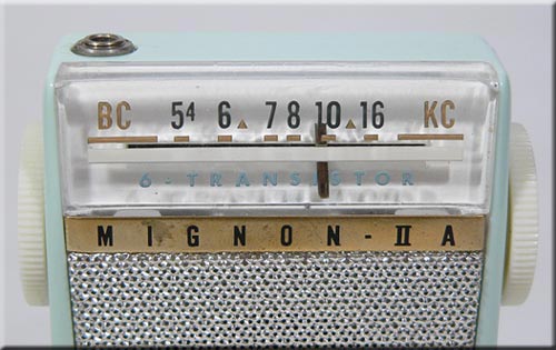 STANDARD MIGNON-�UA AM RADIO