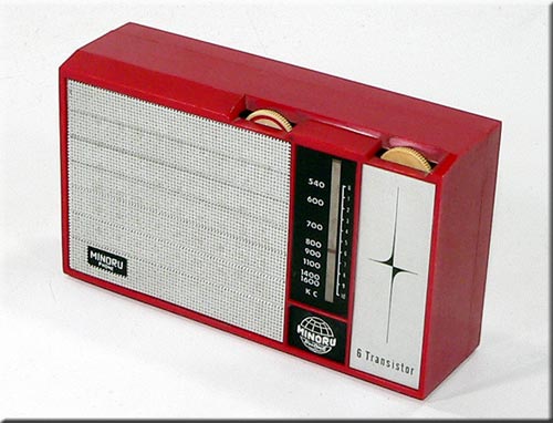 MINORU PHONE MODEL MO-6 AM RADIO