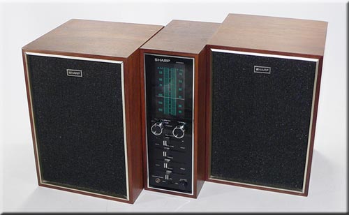 Sharp MODEL MPX-37J AM/FM/FM STEREO RADIO