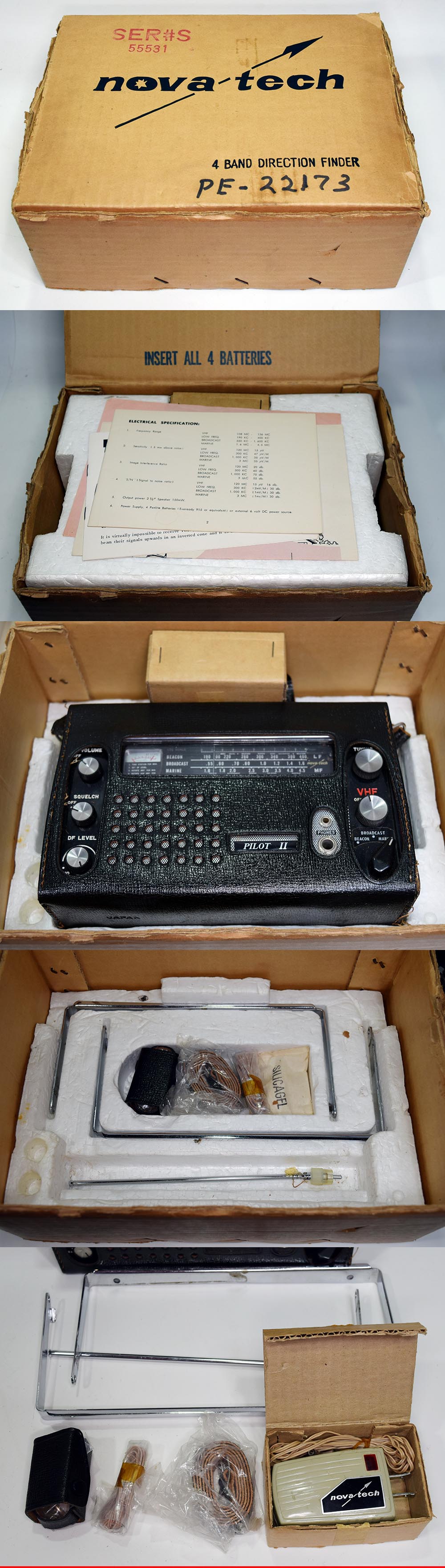 NOVA TECH MODEL RDF-404 RADIO