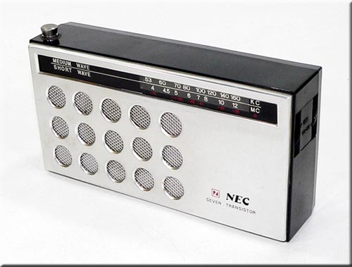 NEC MODEL NT-7P42 SW/MW 2BAND RADIO