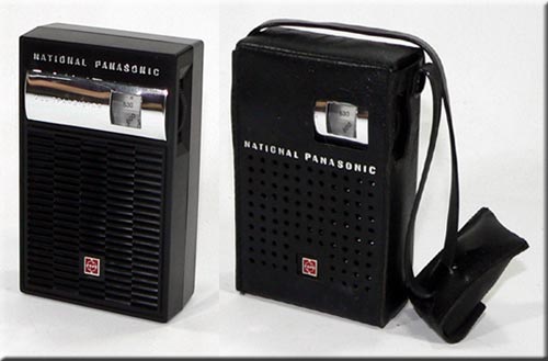 NATIONAL PANASONIC MODEL R-1062 AM RADIO