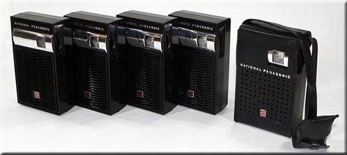 NATIONAL PANASONIC MODEL R-1062 AM RADIO