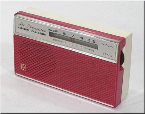 National Panasonic MODEL R-122 MW RADIO