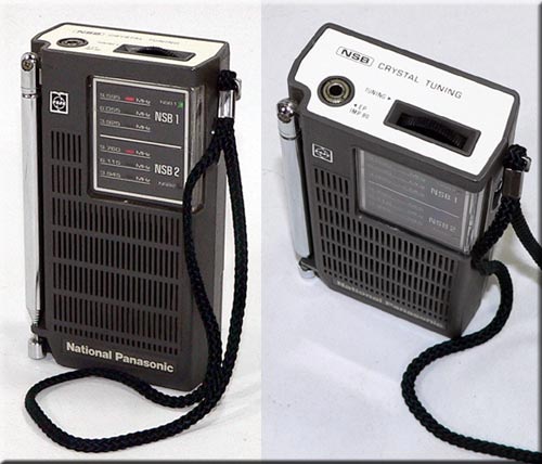 NATIONAL PANASONIC MODEL R-188 NSB1,NSB2 RADIO