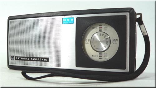 NATIONAL PANASONIC MODEL R-201 MW/NSB RADIO