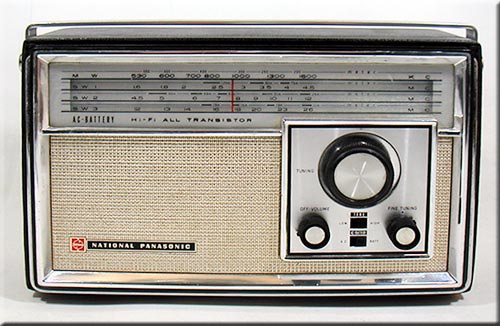 NATIONAL PANASONIC MODEL R-44113 MW/SW1/SW2/SW3 4BAND RADIO