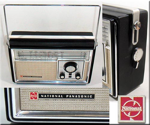 NATIONAL PANASONIC MODEL R-44113 MW/SW1/SW2/SW3 4BAND RADIO