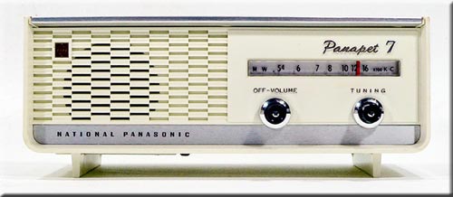 NATIONAL PANASONIC MODEL R-80 AM RADIO