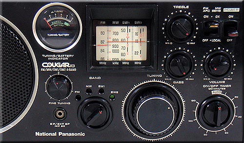 National COUGAR 113 (RF-1130) 4BAND RECEIVER