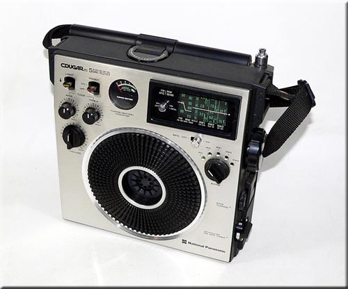 National Panasonic COUGAR115(MODEL RF-1150) 5BAND RECEIVER