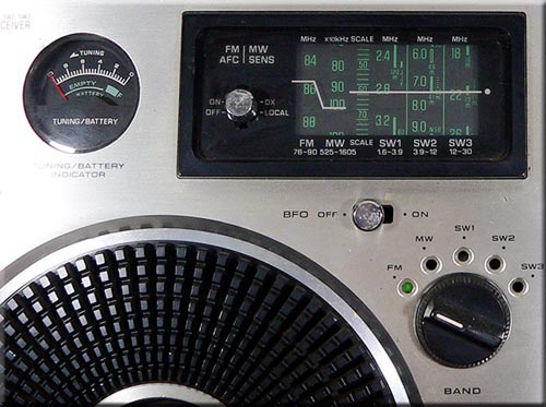 National Panasonic COUGAR115(MODEL RF-1150) 5BAND RECEIVER