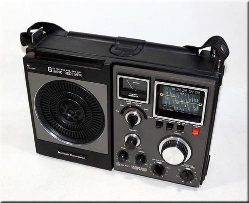 National Panasonic MODEL RF-1180 6BAND RECEIVER